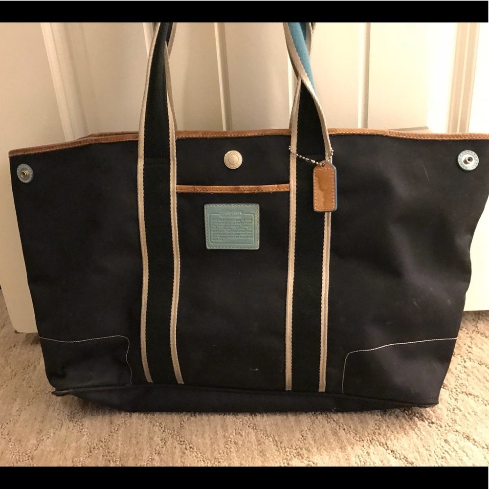 Coach travel purse